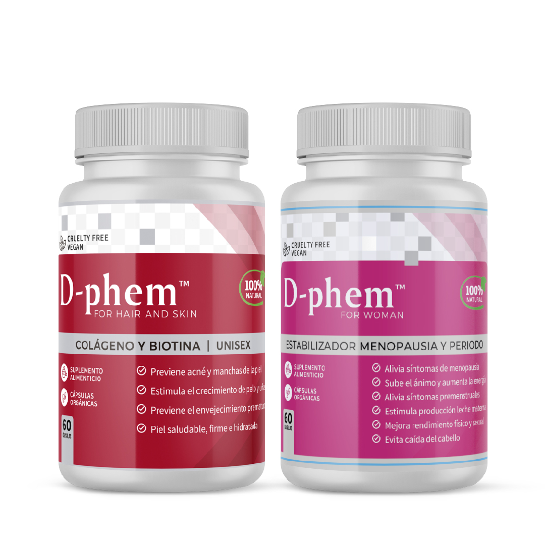 Colágeno y Biotina + Estabilizador Menopausia