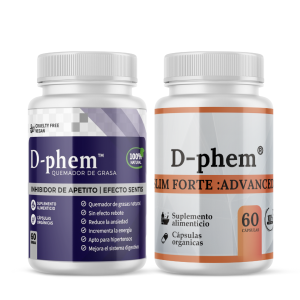 Slim Forte + Inhibidor de Apetito D-phem