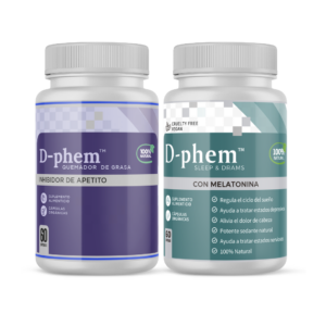 Inhibidor de Apetito D-phem + Sleep&Dream D-phem