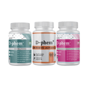 Estabilizador de Menopausia + Slim Forte + Sleep & Dream D-phem