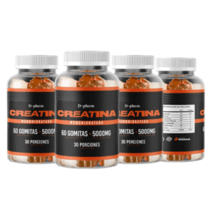 Creatina gomitas (pack x 4)