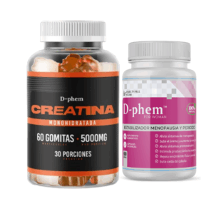 Creatina + Estabilizador de Menopausia D-phem